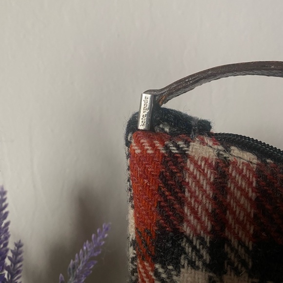 VINTAGE (RARE) KATE SPADE BUFFALO PLAID HANDBAG - Picture 6 of 6